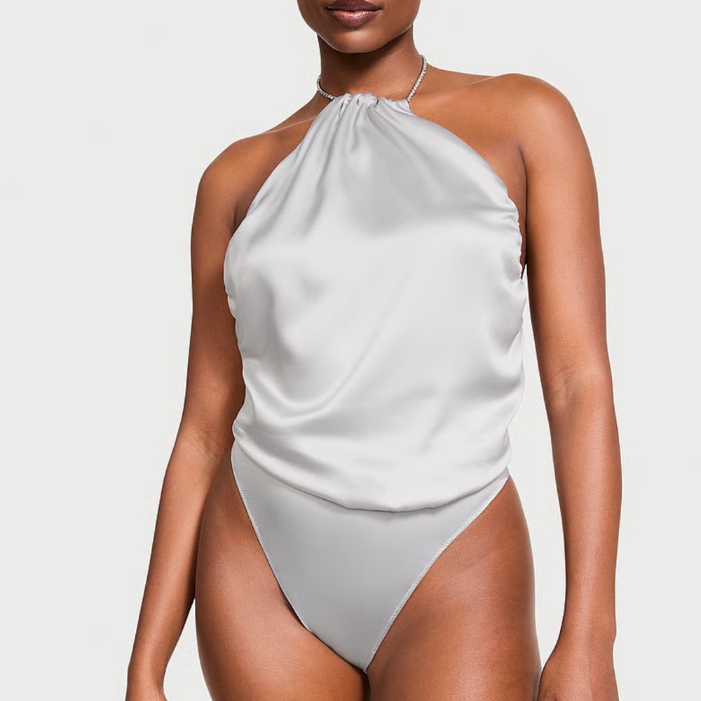 NWT Victoria's Secret

Twinkle Strap Satin Teddy